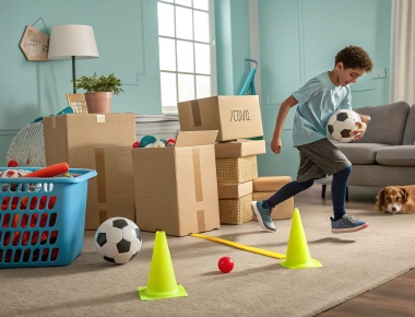 8 Creative Soccer Ball Control Drills with Household Items